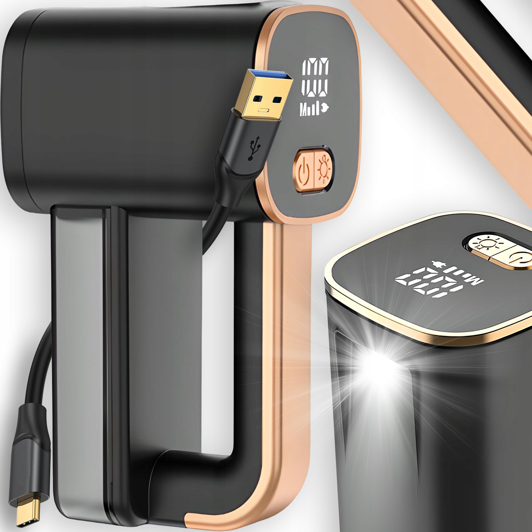 Holiaci strojček na šaty LTC B96 BEZDRÔTOVÝ SHARER USB LCD